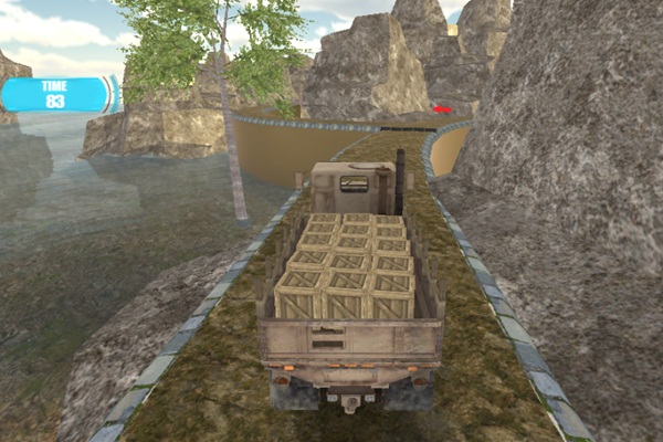 Army Cargo Truck Drive